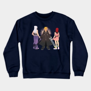 Dual Wielding a Connection Crewneck Sweatshirt